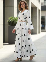 clobug-women-polka-printed-full-sleeve-crepe-top-skirt-set