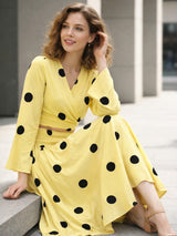 clobug-women-polka-printed-full-sleeve-crepe-top-skirt-set