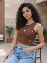 Clobug Women Sleeveless Top