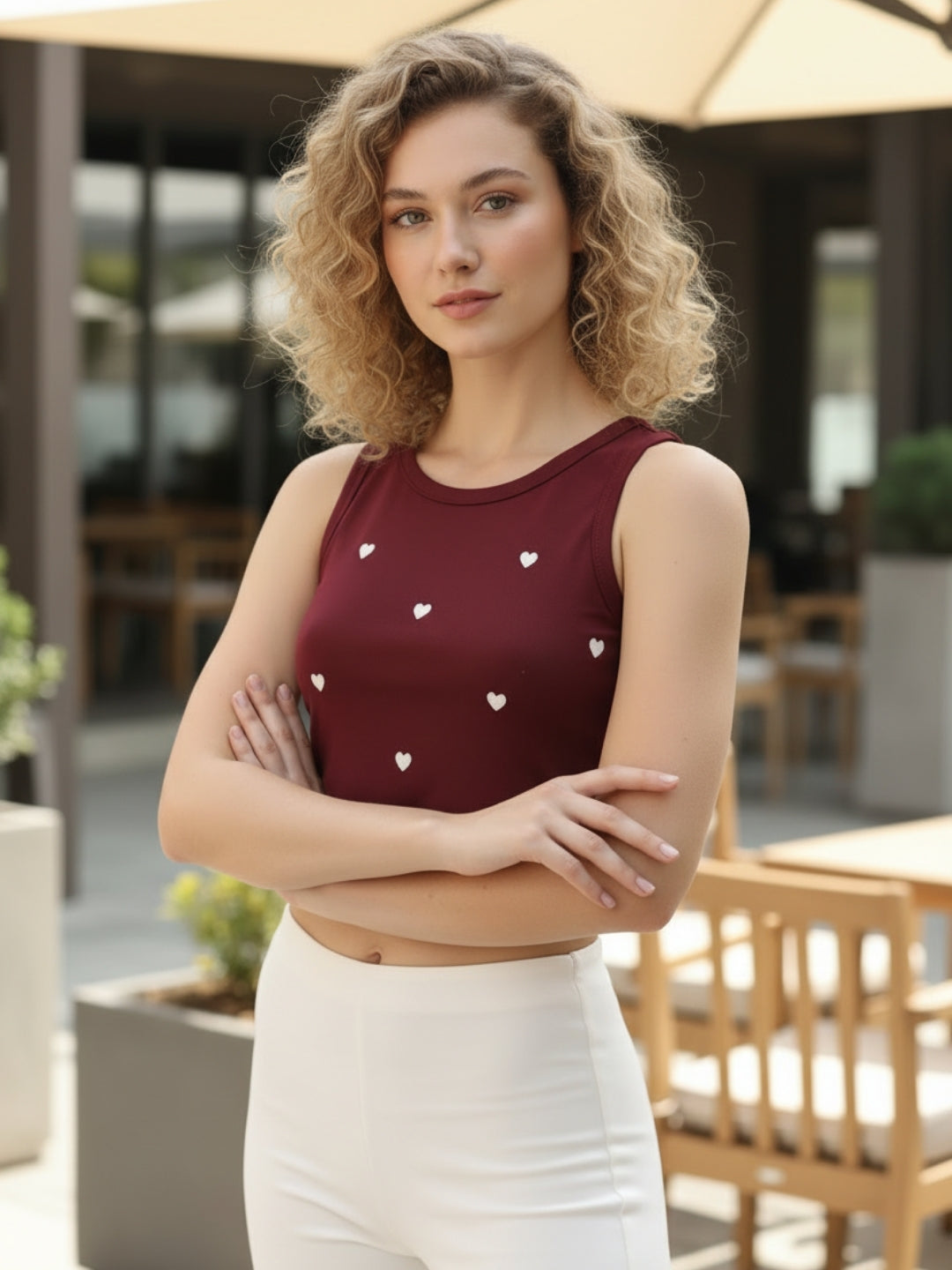 Clobug Women Sleeveless Top