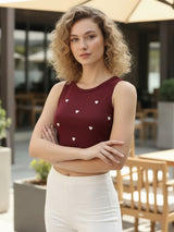 Clobug Women Sleeveless Top