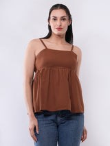 Clobug Women’s Tie-Back Cami Top