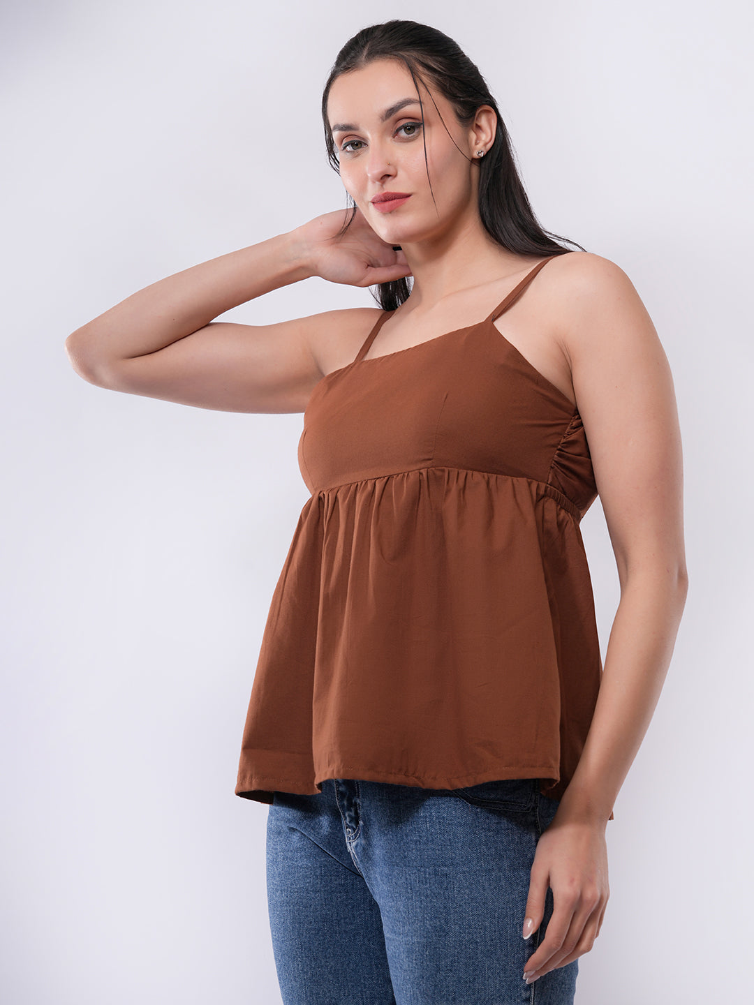 Clobug Women’s Tie-Back Cami Top