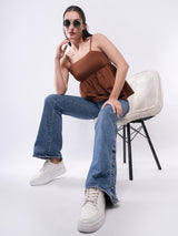 Clobug Women’s Tie-Back Cami Top