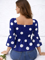 Women Polka Dot Top