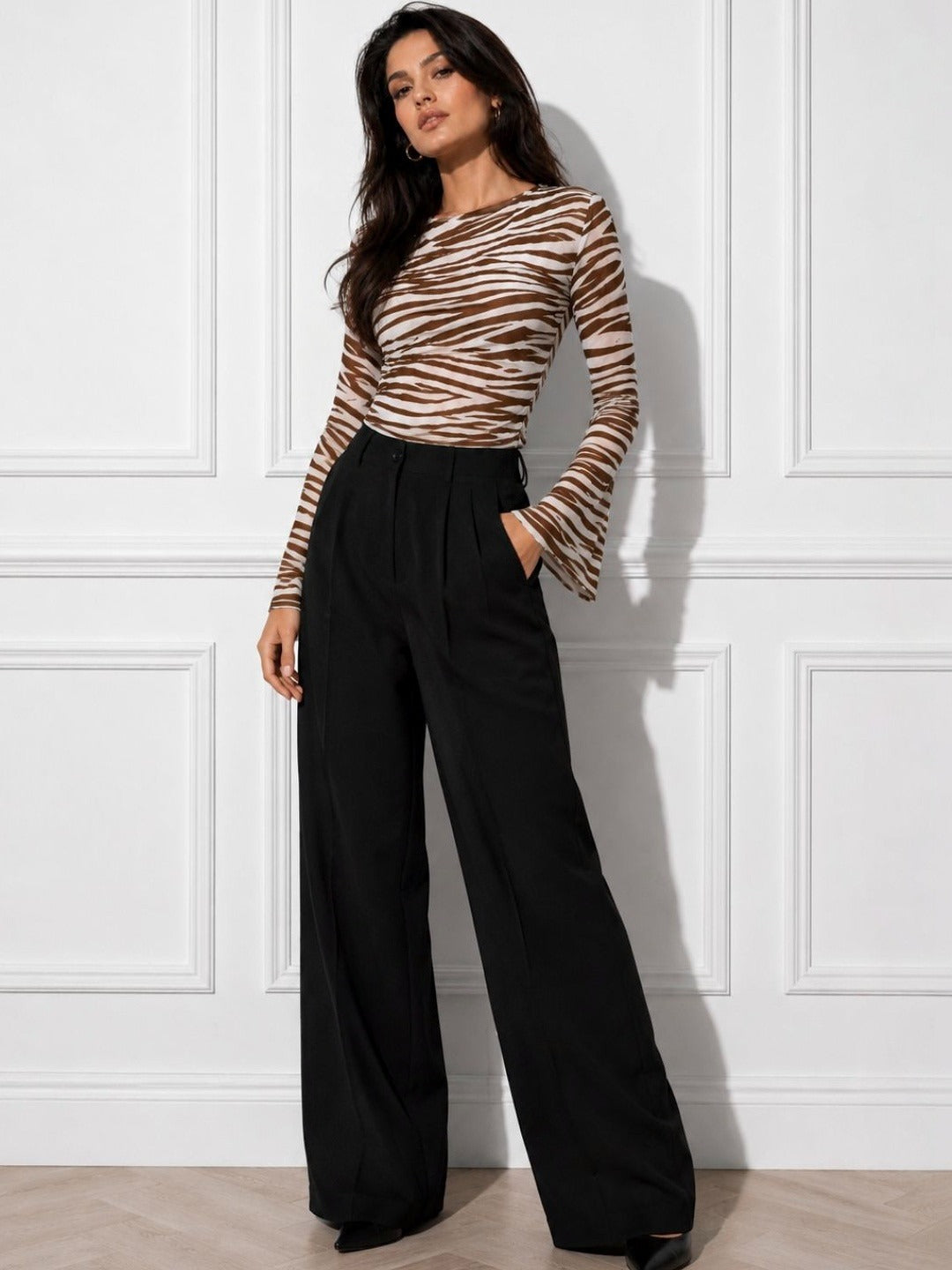 Animal Print Top