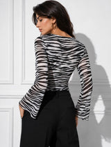 Animal Print Top