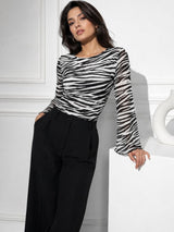 Animal Print Top