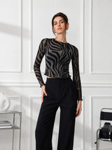 Animal Print Top