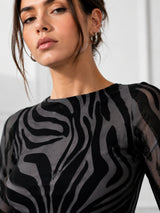 Animal Print Top