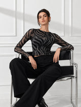 Animal Print Top