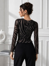 Animal Print Top
