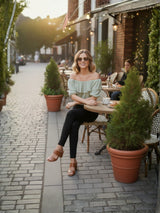 Clobug Women’s Off-Shoulder Ruffle Top