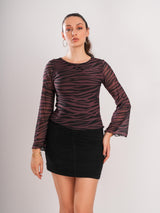 Animal Print Top