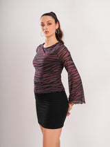 Animal Print Top