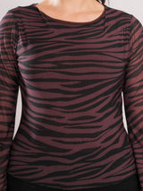 Animal Print Top