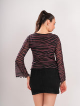Animal Print Top