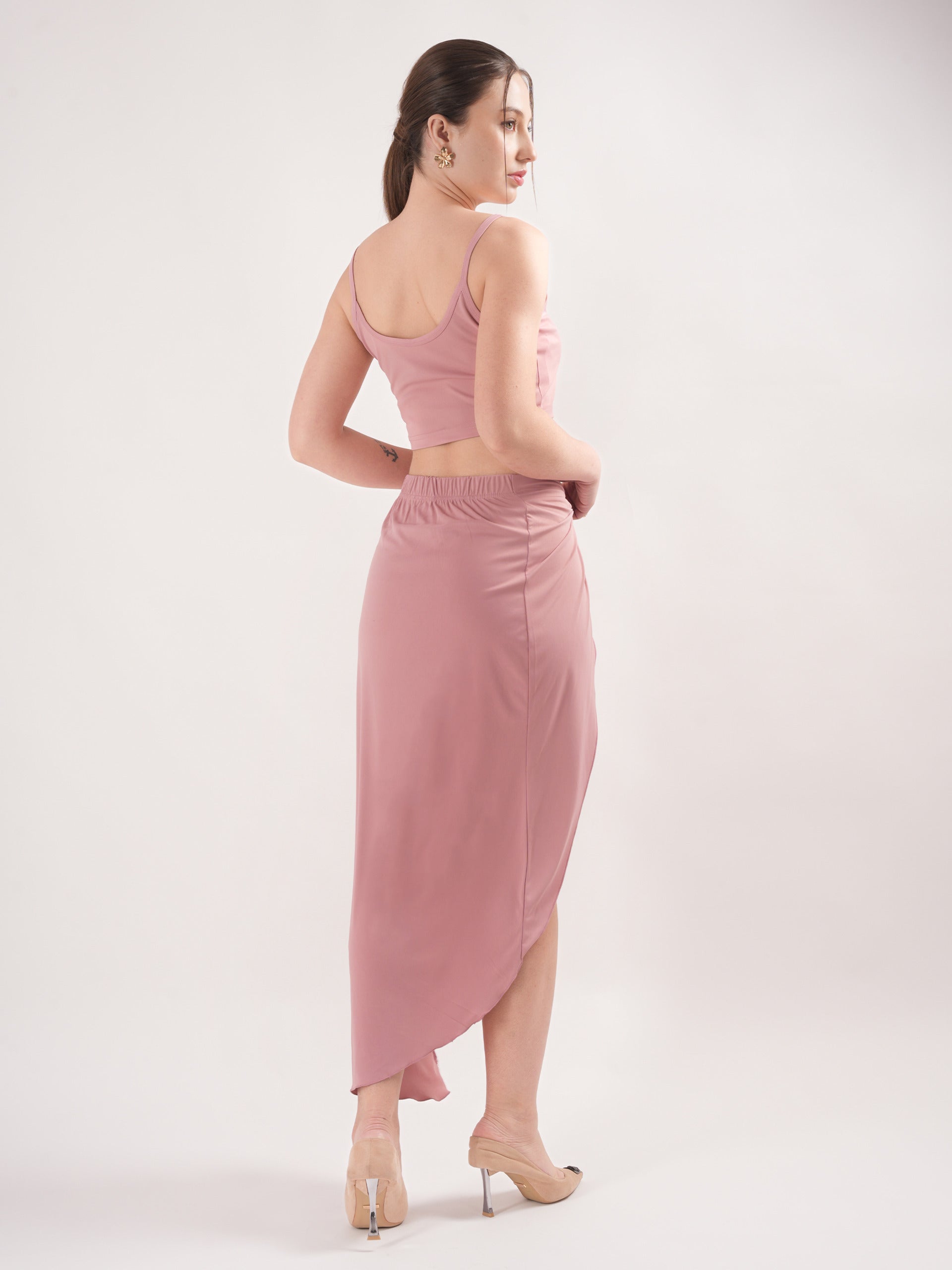 Graceful Pink Wrap-around Cord Set