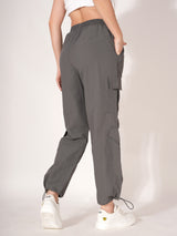 Grey Adjustable Cargo Pant