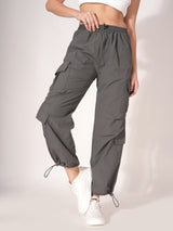 Grey Adjustable Cargo Pant