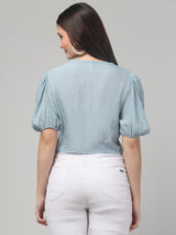 Sky - Blue Summer Top