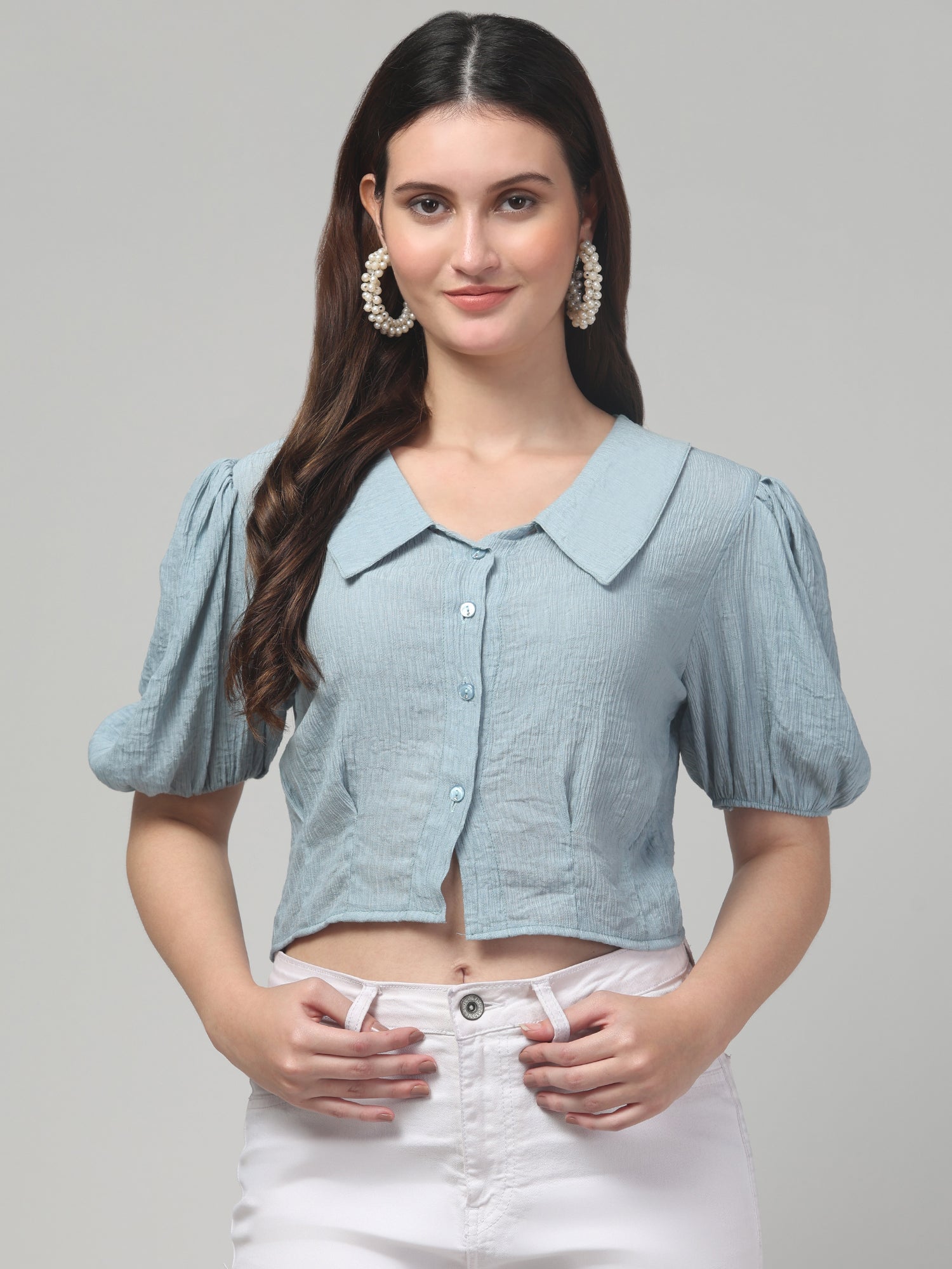 Sky - Blue Summer Top