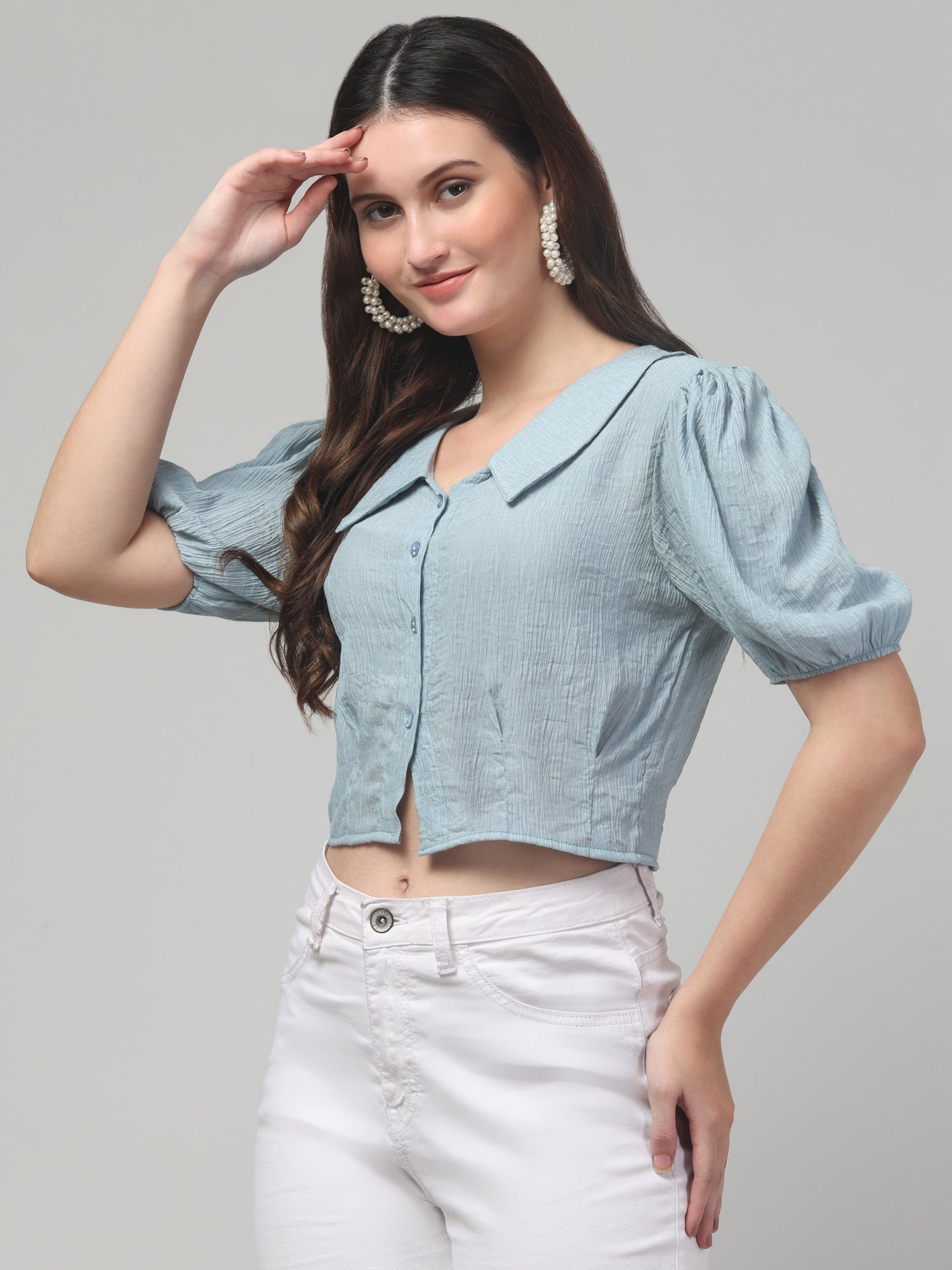 Sky - Blue Summer Top