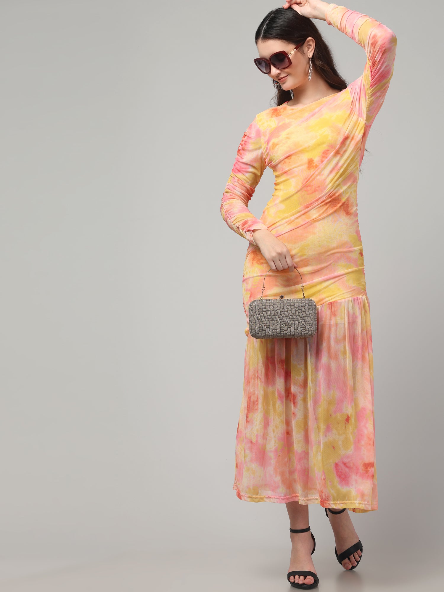 Yellow Flowy Dress