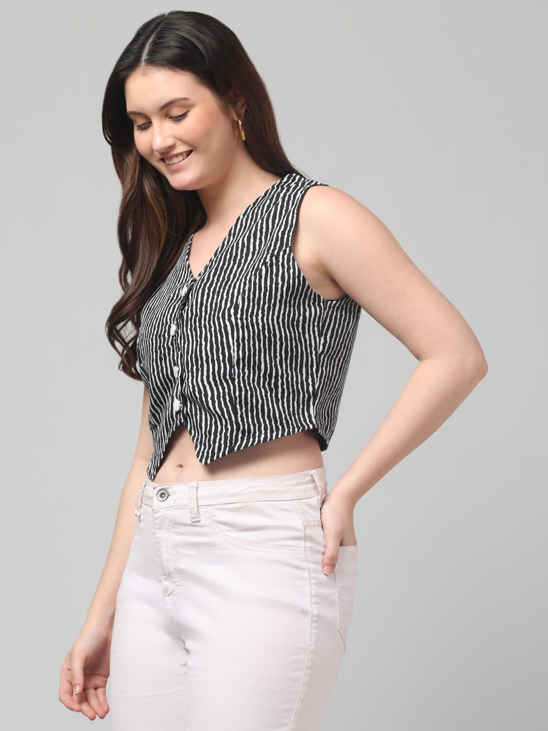 Striped Vest Top