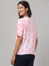 Tie & Dye Baby Pink T-shirt