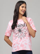 Tie & Dye Baby Pink T-shirt