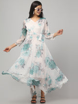 Multicolor Floral  Maxi Dress