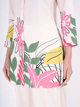 Pink Bloom Floral Cordset
