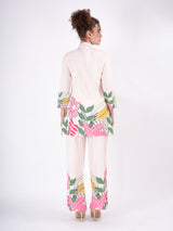 Pink Bloom Floral Cordset