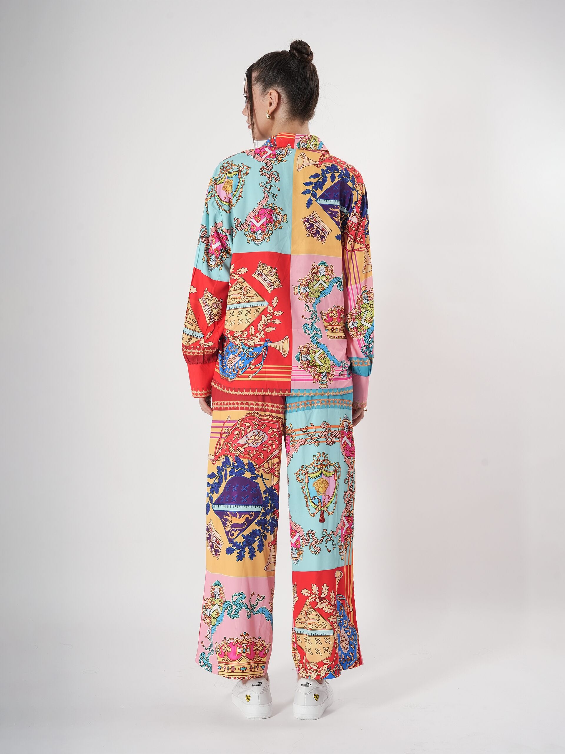 Playful Printed Co-ord Set