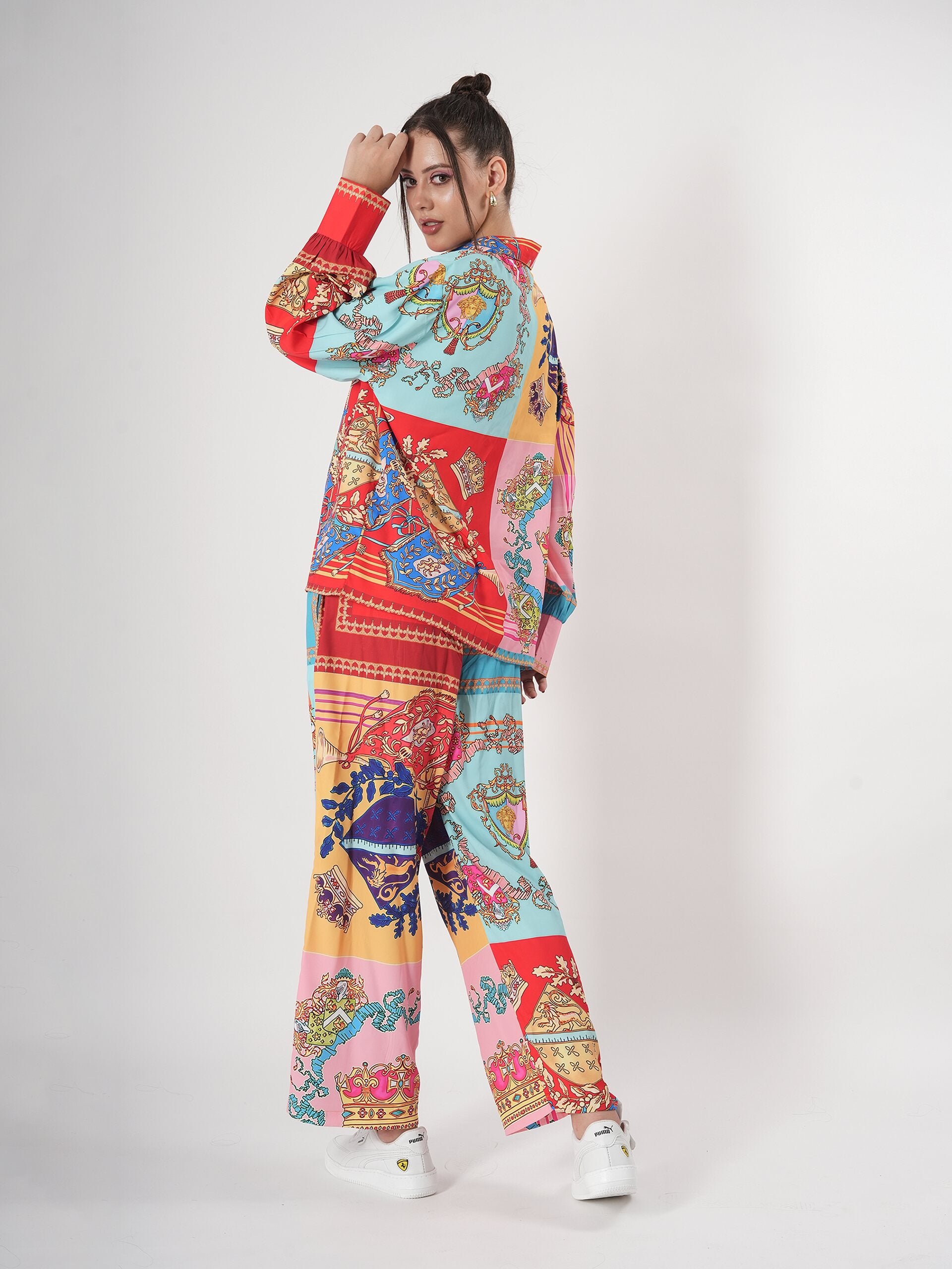 Playful Printed Co-ord Set