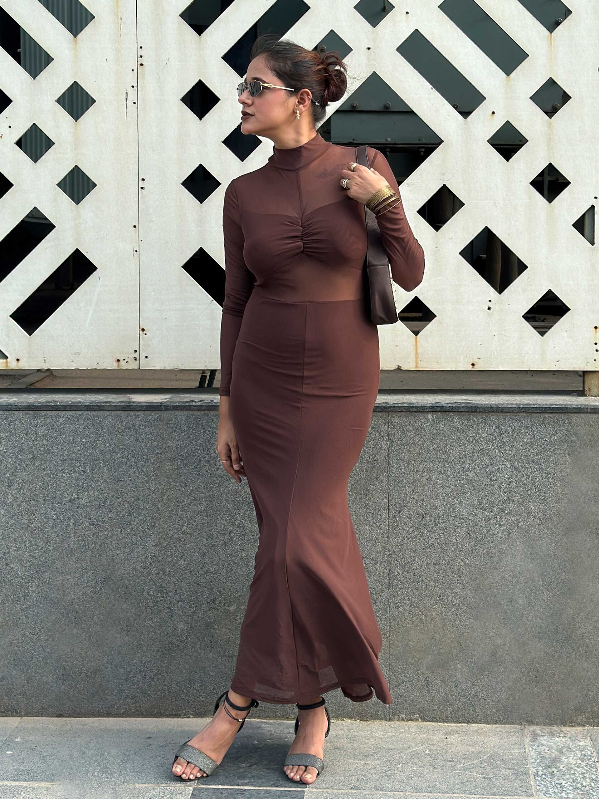 Sheer_Long_Dress_With_Full_Sleeve