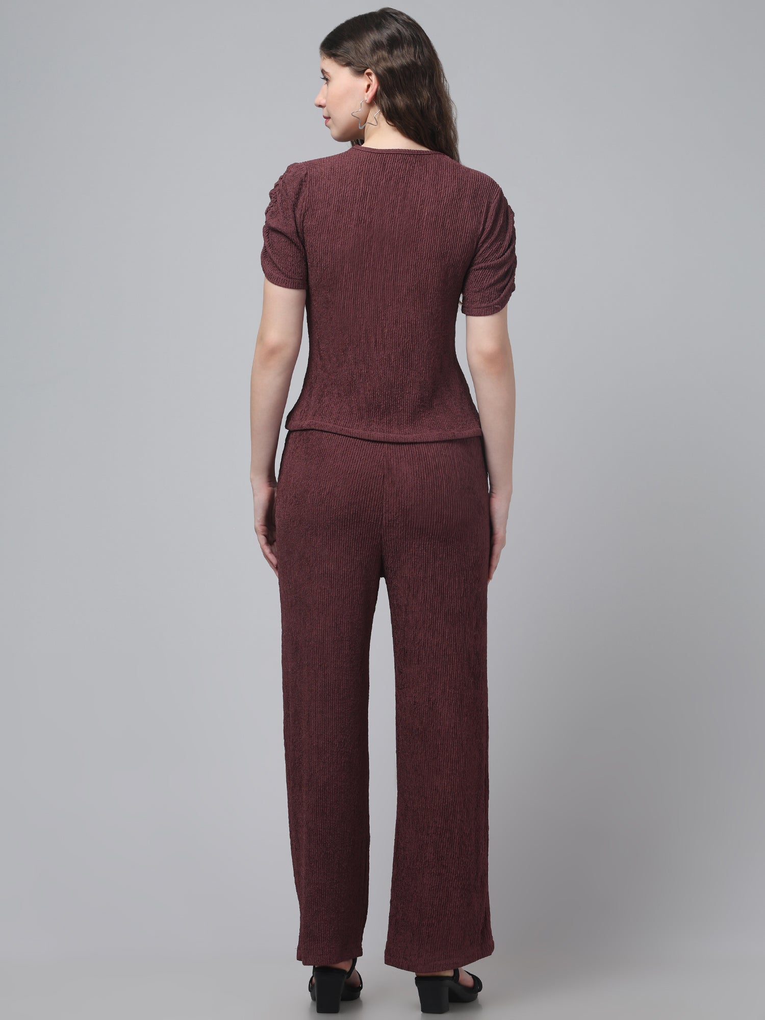 Beaded Neck Co ord Set For Womens