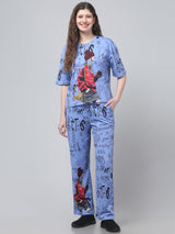 Stylish Printed Co ord Set For Womens