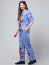 Stylish Printed Co ord Set For Womens