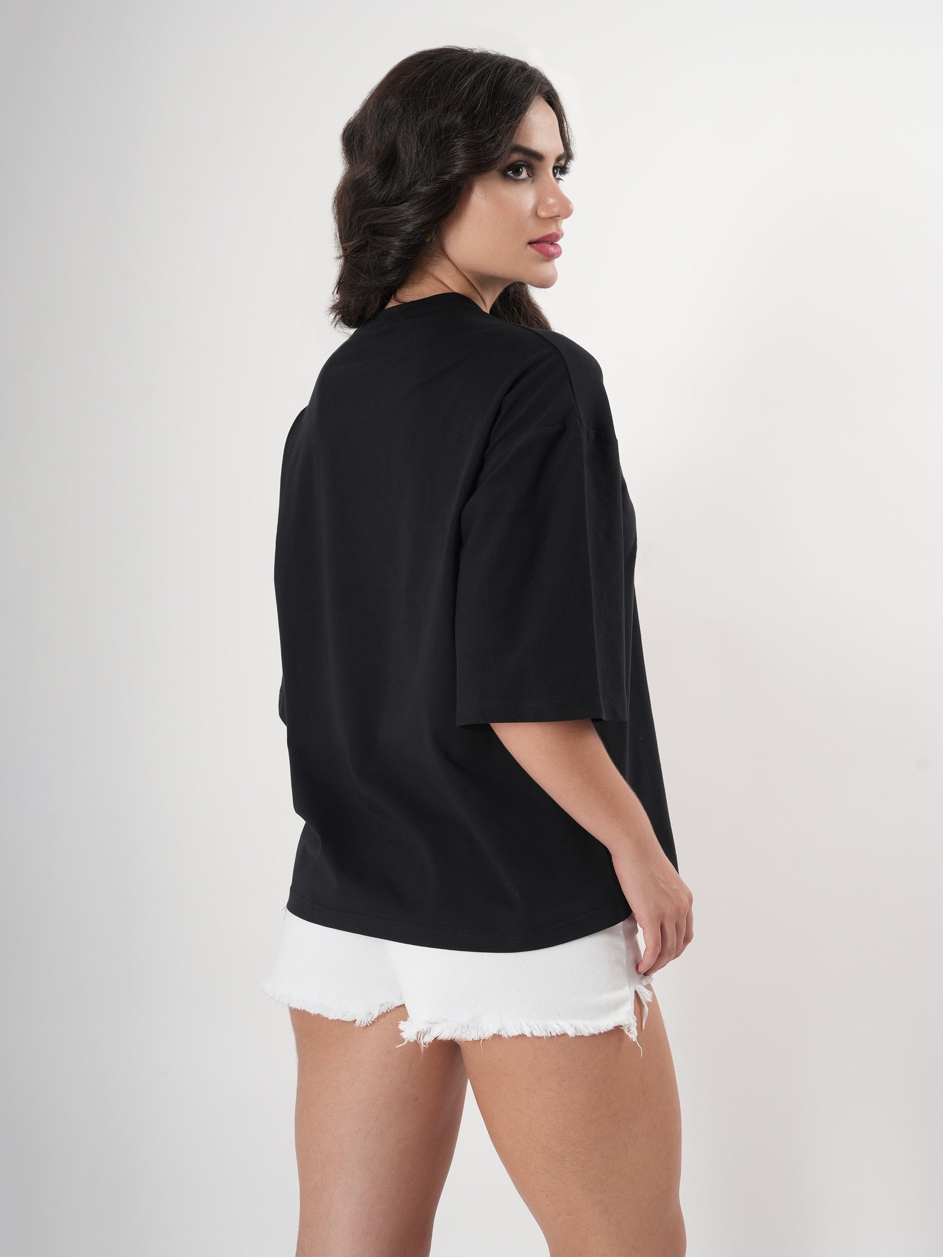 Vogue Print T- Shirt With Round Neck & Half Sleeve