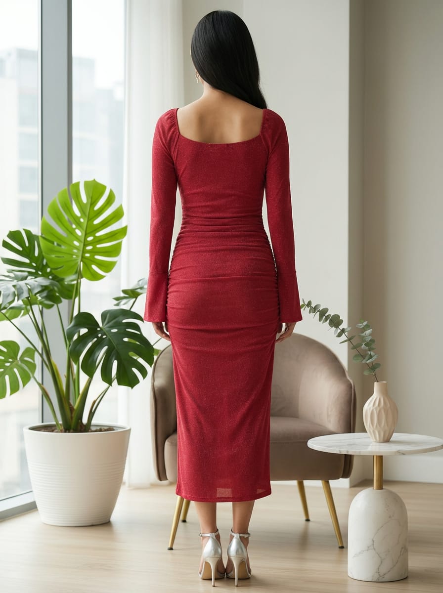 Clobug Women Midi Dress